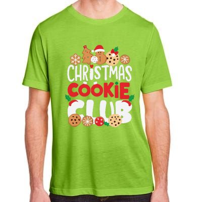 Christmas Cookie Club Holiday Baking Family Party Fun Adult ChromaSoft Performance T-Shirt