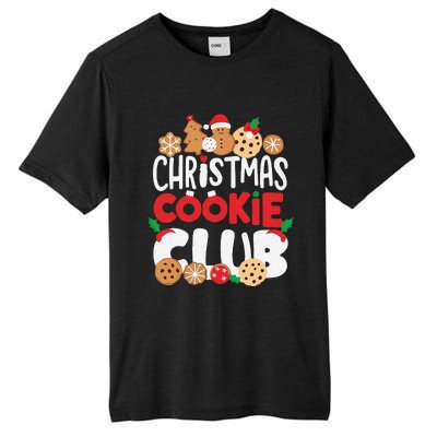 Christmas Cookie Club Holiday Baking Family Party Fun Tall Fusion ChromaSoft Performance T-Shirt