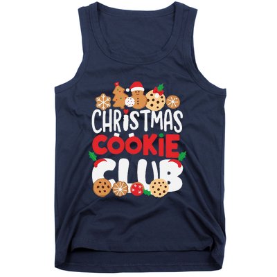 Christmas Cookie Club Holiday Baking Family Party Fun Tank Top