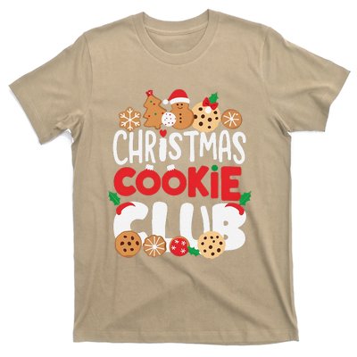 Christmas Cookie Club Holiday Baking Family Party Fun T-Shirt