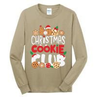 Christmas Cookie Club Holiday Baking Family Party Fun Tall Long Sleeve T-Shirt