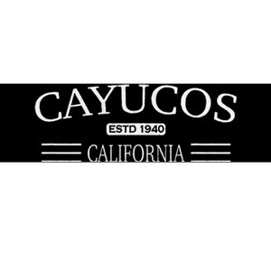 Cayucos California Bumper Sticker