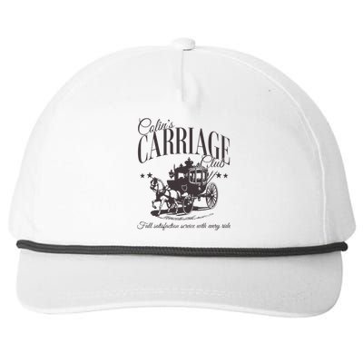 Colin Carriage Club Penelope Colin Fan Snapback Five-Panel Rope Hat