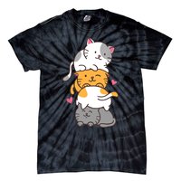 Cat Cats Cute Kitty Pile Anime Kawaii Neko Gift TShirt Tie-Dye T-Shirt