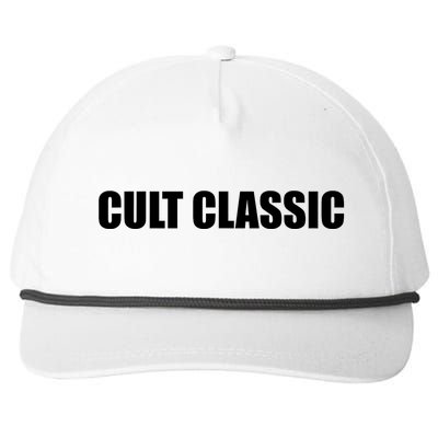 Cult Classic Snapback Five-Panel Rope Hat