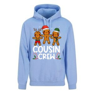 Christmas Cousin Crew Gift Cookies Gingerbread Xmas Meaningful Gift Unisex Surf Hoodie