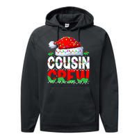 Cousin Crew Christmas Cousins Christmas Family Performance Fleece Hoodie