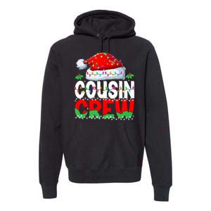 Cousin Crew Christmas Cousins Christmas Family Premium Hoodie