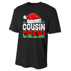 Cousin Crew Christmas Cousins Christmas Family Performance Sprint T-Shirt