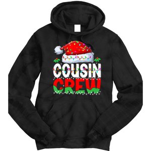 Cousin Crew Christmas Cousins Christmas Family Tie Dye Hoodie