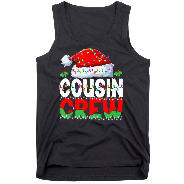 Cousin Crew Christmas Cousins Christmas Family Tank Top