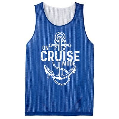 Cool Cruisinggiftmode Cruise Vacation Trip Funny Gift Mesh Reversible Basketball Jersey Tank