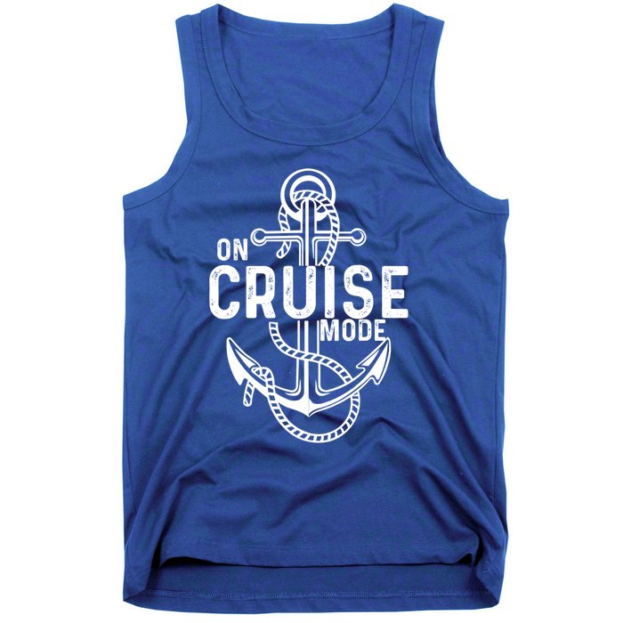 Cool Cruisinggiftmode Cruise Vacation Trip Funny Gift Tank Top