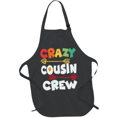 Crazy Cousin Crew Funny Matching Family Ns Full-Length Apron With Pockets