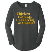 Chicken Collards Cornbread & Cobbler Women's Perfect Tri Tunic Long Sleeve Shirt