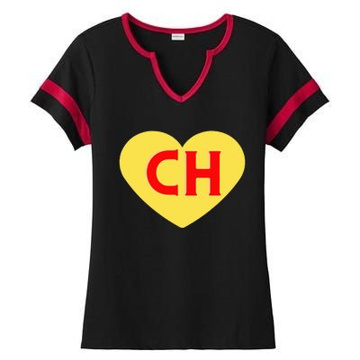 Chespirito Chapulin Colorado Ladies Halftime Notch Neck Tee