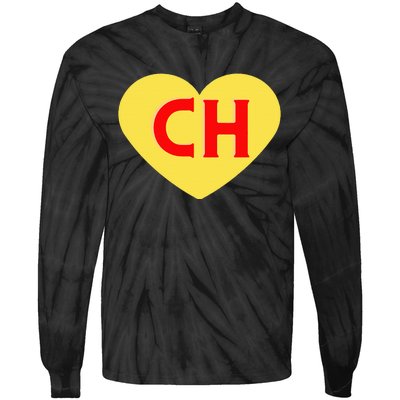 Chespirito Chapulin Colorado Tie-Dye Long Sleeve Shirt