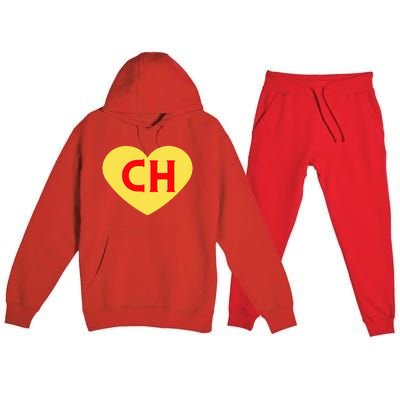 Chespirito Chapulin Colorado Premium Hooded Sweatsuit Set