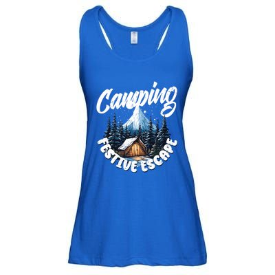 Camping Christmas Camper Camping Lover Gift Ladies Essential Flowy Tank