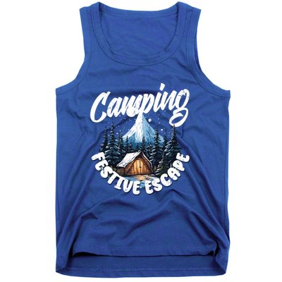 Camping Christmas Camper Camping Lover Gift Tank Top