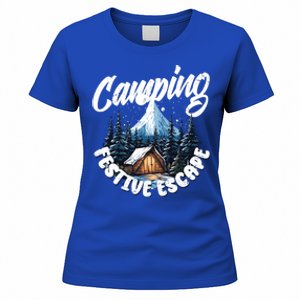 Camping Christmas Camper Camping Lover Gift Women's T-Shirt