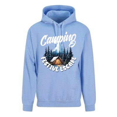 Camping Christmas Camper Camping Lover Gift Unisex Surf Hoodie