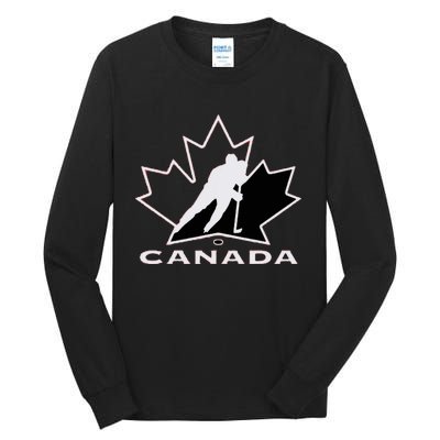 Canada Canadian Canada Flag Canada Tall Long Sleeve T-Shirt