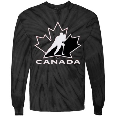 Canada Canadian Canada Flag Canada Tie-Dye Long Sleeve Shirt