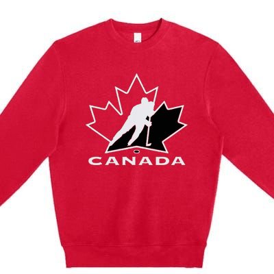 Canada Canadian Canada Flag Canada Premium Crewneck Sweatshirt