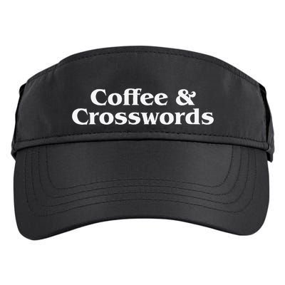Coffee & Crosswords  Crossword Lover  Crossword  For Adult Drive Performance Visor