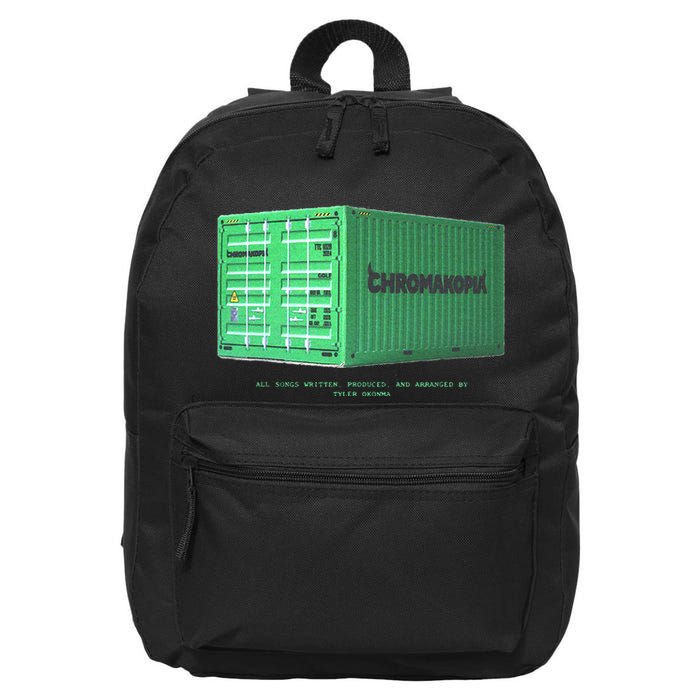 Container C.H.R.Om.A..K.O.P.Ia 16 in Basic Backpack