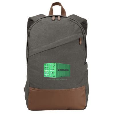 Container C.H.R.Om.A..K.O.P.Ia Cotton Canvas Backpack