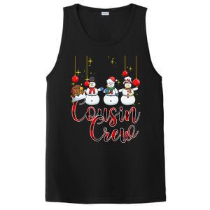 Christmas Cousin Crew Snow Team Squad Funny Xmas Pajamas Cool Gift PosiCharge Competitor Tank