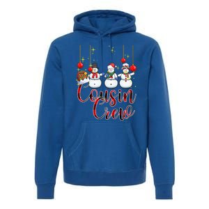 Christmas Cousin Crew Snow Team Squad Funny Xmas Pajamas Cool Gift Premium Hoodie