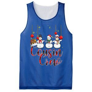 Christmas Cousin Crew Snow Team Squad Funny Xmas Pajamas Cool Gift Mesh Reversible Basketball Jersey Tank