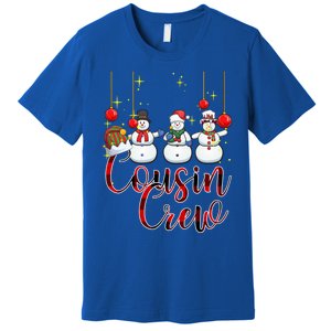 Christmas Cousin Crew Snow Team Squad Funny Xmas Pajamas Cool Gift Premium T-Shirt