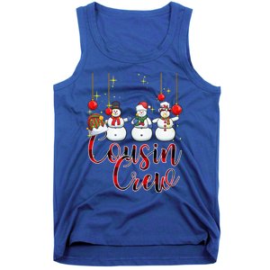 Christmas Cousin Crew Snow Team Squad Funny Xmas Pajamas Cool Gift Tank Top