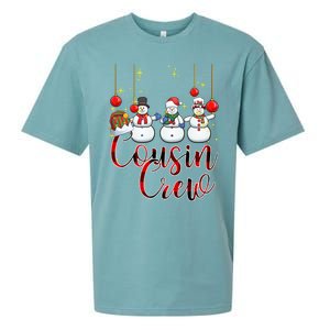 Christmas Cousin Crew Snow Team Squad Funny Xmas Pajamas Cool Gift Sueded Cloud Jersey T-Shirt