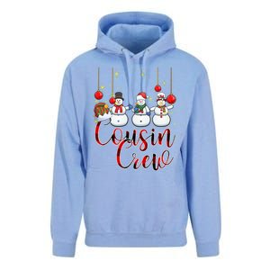 Christmas Cousin Crew Snow Team Squad Funny Xmas Pajamas Cool Gift Unisex Surf Hoodie