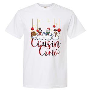 Christmas Cousin Crew Snow Team Squad Funny Xmas Pajamas Cool Gift Garment-Dyed Heavyweight T-Shirt