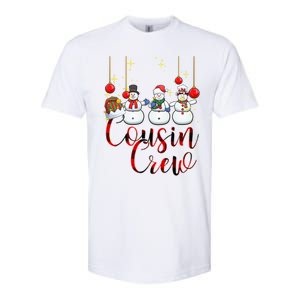 Christmas Cousin Crew Snow Team Squad Funny Xmas Pajamas Cool Gift Softstyle CVC T-Shirt