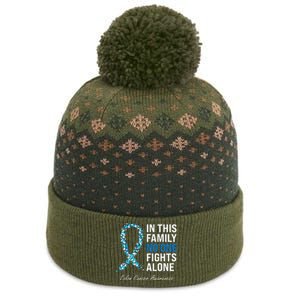 Colorectal Cancer Colon Cancer Blue Ribbon The Baniff Cuffed Pom Beanie