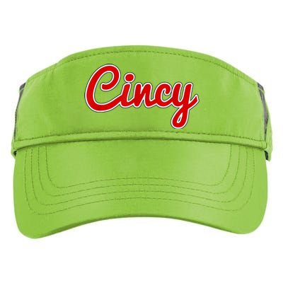 Cincy Cincinnati Adult Drive Performance Visor