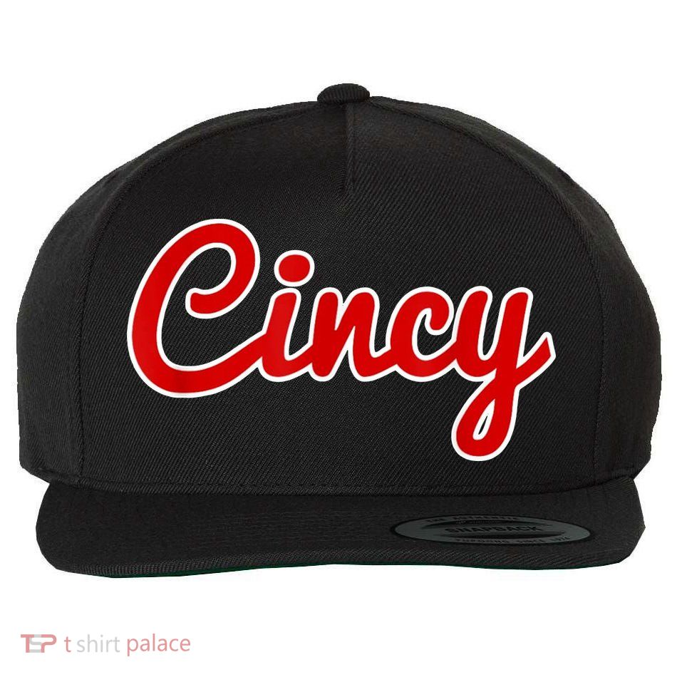 Cincy Cincinnati Wool Snapback Cap