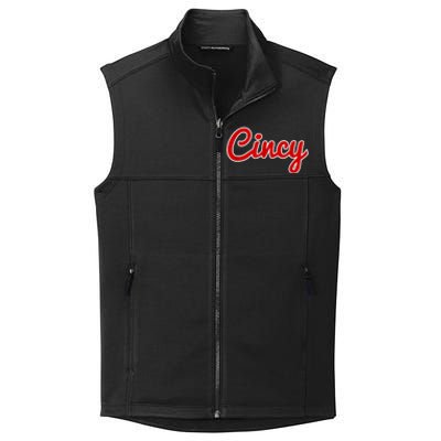 Cincy Cincinnati Collective Smooth Fleece Vest