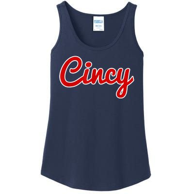 Cincy Cincinnati Ladies Essential Tank