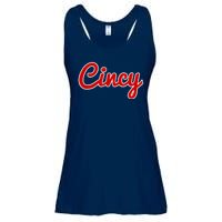 Cincy Cincinnati Ladies Essential Flowy Tank