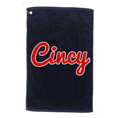 Cincy Cincinnati Golf Towel