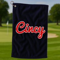 Cincy Cincinnati Golf Towel