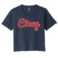 Cincy Cincinnati Women's Crop Top Tee